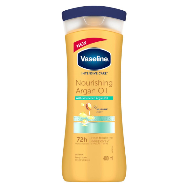 Vaseline Intensive Care,72h Protectie, 400ml cu ulei de argan