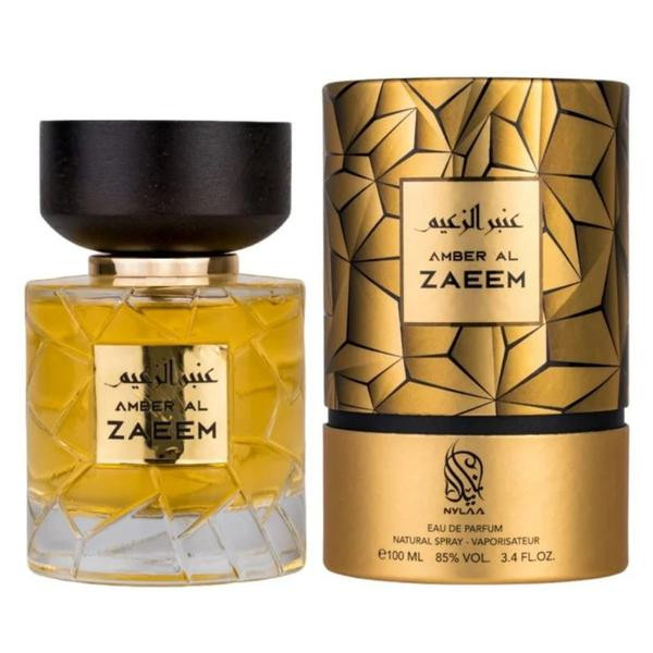 Apa de Parfum Unisex - Nylaa EDP Amber Al Zaeem, 100 ml